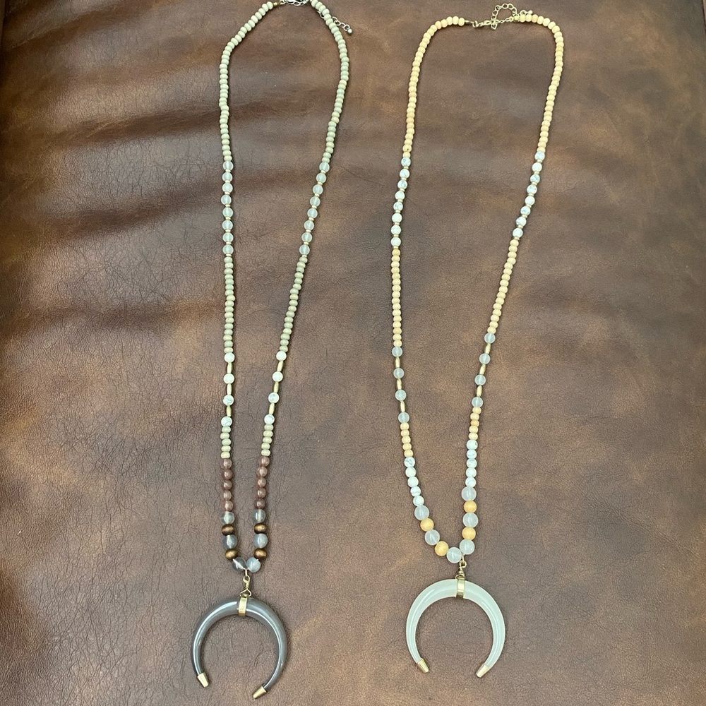 Bullhorn necklace bundle